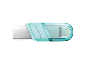 فلش مموری سن دیسک مدل SanDisk IXpand Flip 64GB USB3.1-Lightning iPhone